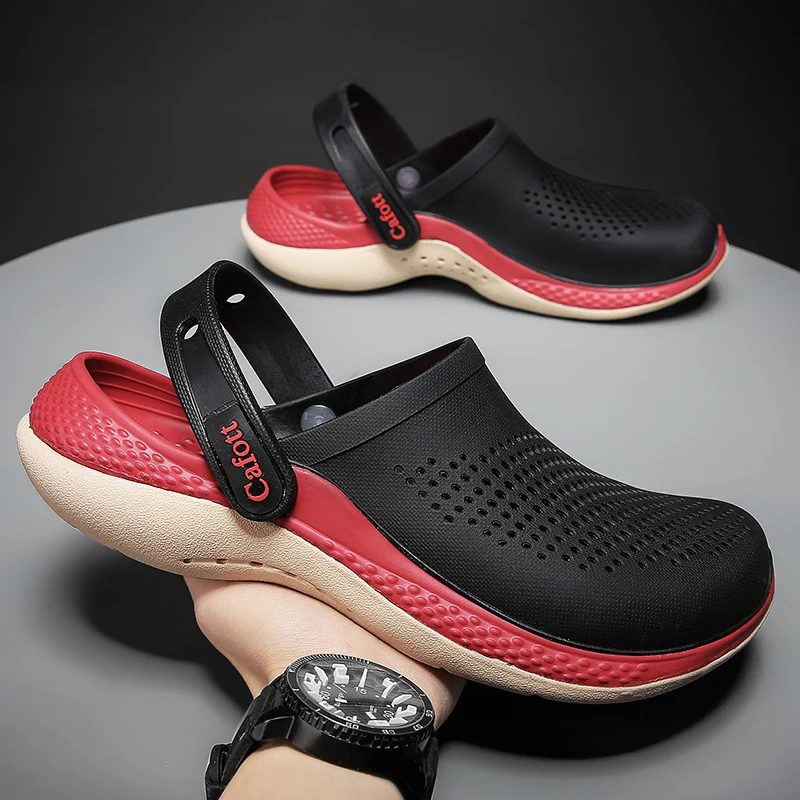 2026 Men Sandals Outdoor Casual Shoes EVA Lightweight Slippers Summer Sandalias Platform Hombre Women Beach Large Big Size