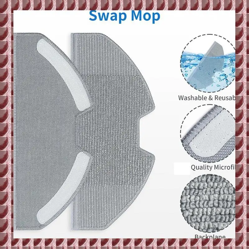 

Аксессуары A95G для робота-пылесоса Eufy X8 Pro, сменный комплект, роликовая щетка, фильтры, подушечки для швабры, боковые щетки, вакуумные мешки