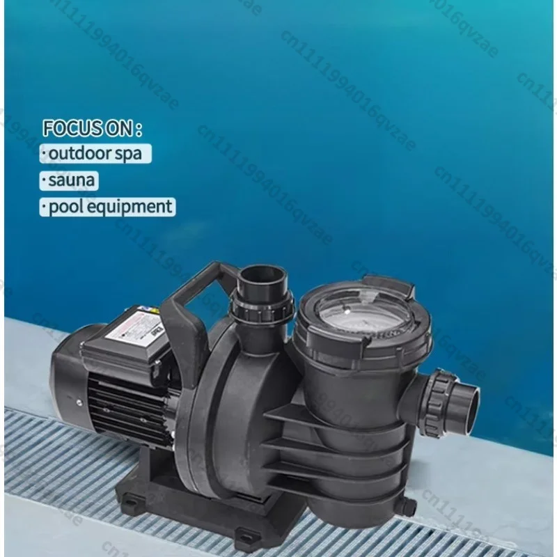 Private Swimming Pool 0.5hp Single Speed Water Filtration Swimming Pool Pump Swimming Pool Waterfall Pump