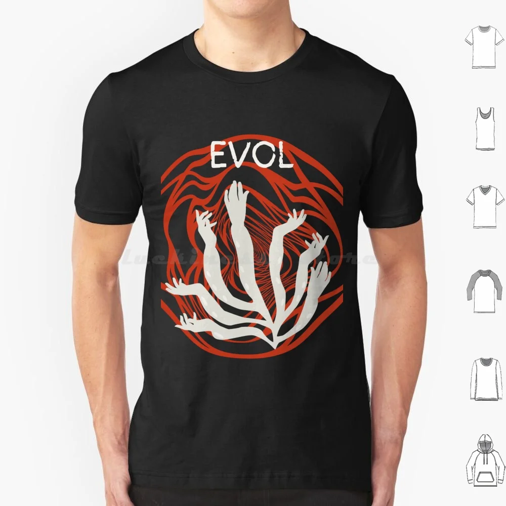 Evol T Shirt Big Size 100% Cotton Evol Youth Nowave No Wave Goo Sonicyouth Band Music Psychedelic Washing Machine Indie Post