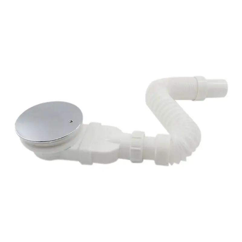 BMBY-Durableshower Drain Trap Replacement, Bathroom Waste Drain Siphon, Shower Base Drain Tray For Efficient Water Flow