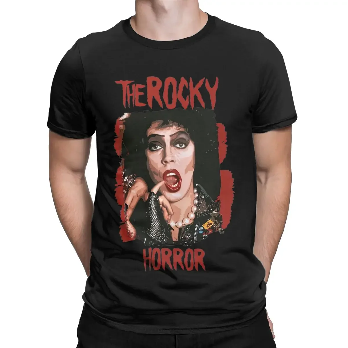 The Rockys Horror Picture Show T-Shirt Men Creative Cotton Tee Shirt O Neck Short Sleeve T Shirts Summer Tops