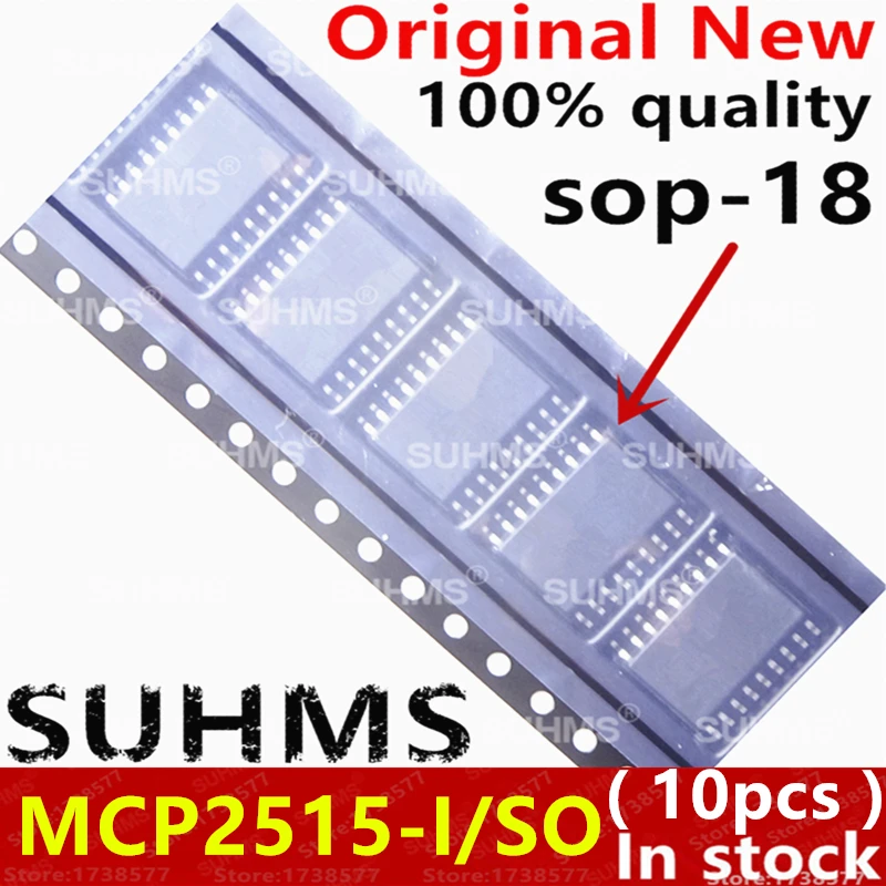(10 stück) 100% Neue MCP2515-I/SO MCP2515 I/SO SOP-18 Chipsatz