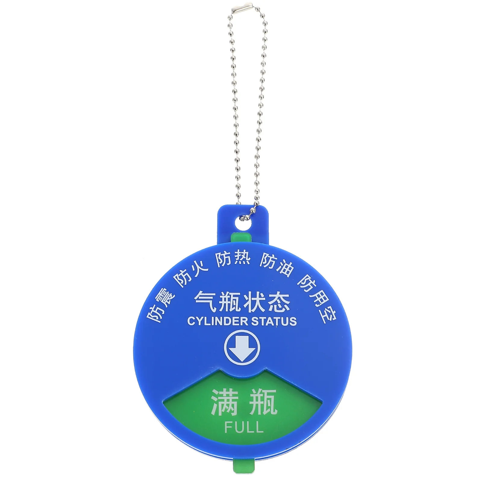 Hospital Oxygen Cylinder Status Sign Durable Practical Identification Plate Medical Cylinder Status Board Easy Attachment