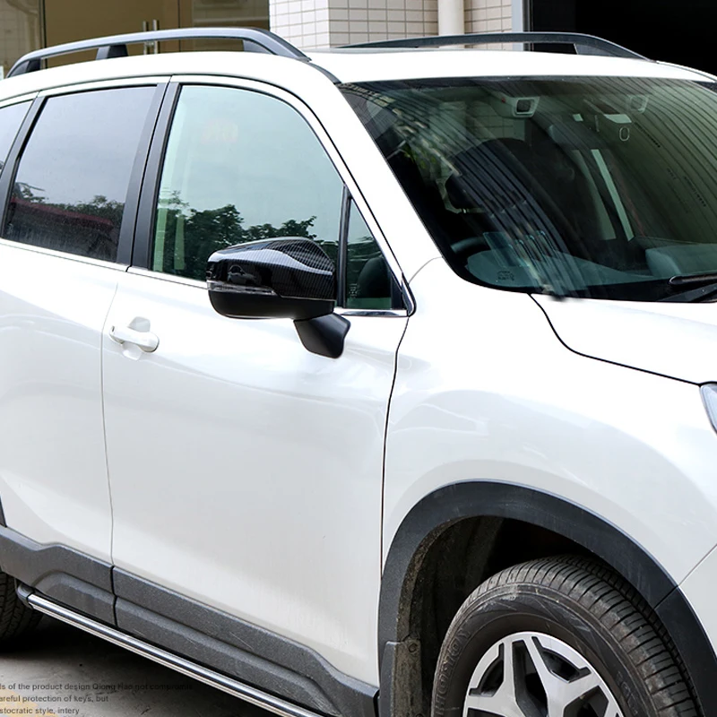 Abaiwai Car Rearview Mirror Abs Shell Cap Side Wing Mirrors Case Protection For Subaru Forester Sk Auto Parts 2019-2023 Supplies