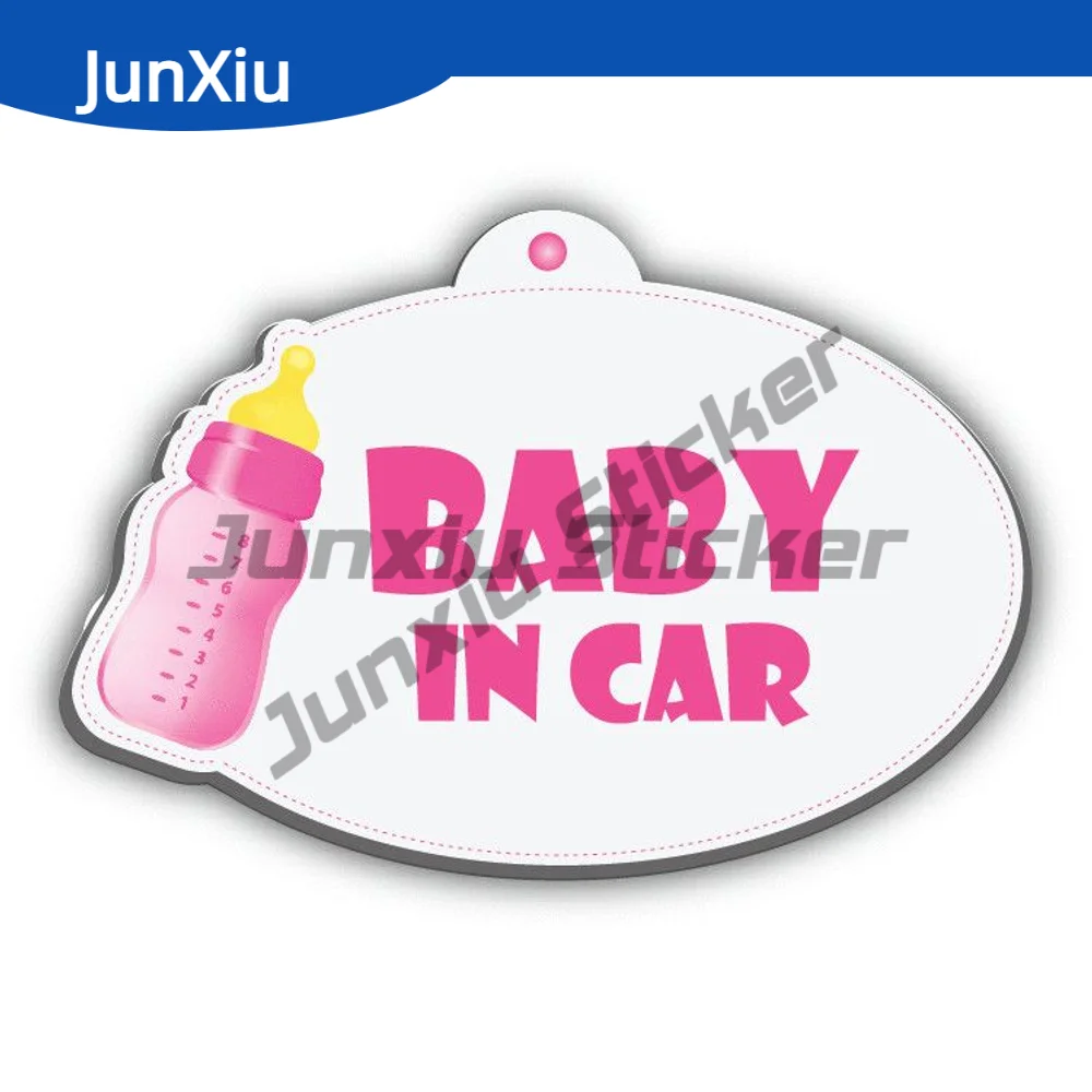 

Baby In Car Girl Bottle Sign Sticker Cover Scratches Decor Decal Adventure Motorcycle Stickers Z650 Bottle Decals Waterproof Pvc