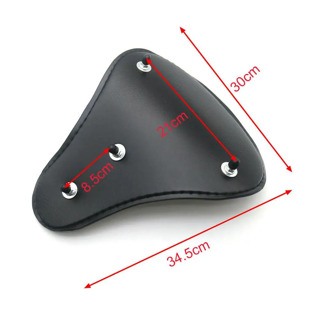 

Винтажная подушка для сиденья из искусственного седла мотоцикла для моделей мотоциклов - коричневый