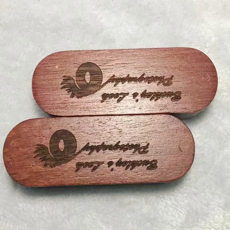 10pcs/lot 2.0 Wood Usb  Free Personal Logo with Chain 64gb 32gb 16gb 8gb Flalsh Drive 32gb 64gb for Wedding Business Usb Gift