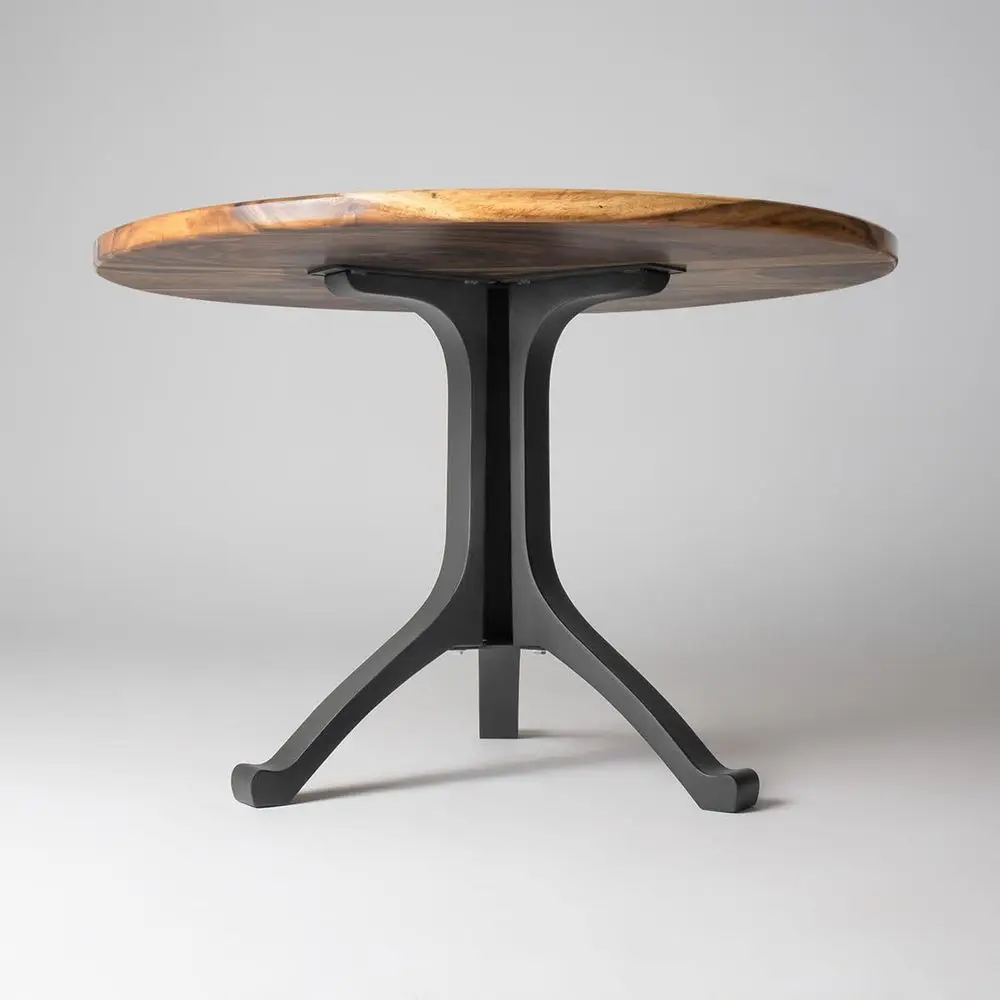 Patas de Mesa de Metal Negro de 28 Pulgadas, Hechas a Mano, Resistentes al Óxido, Ajustables para Mesas de Comedor, Escritorios y Bancos - Aptas