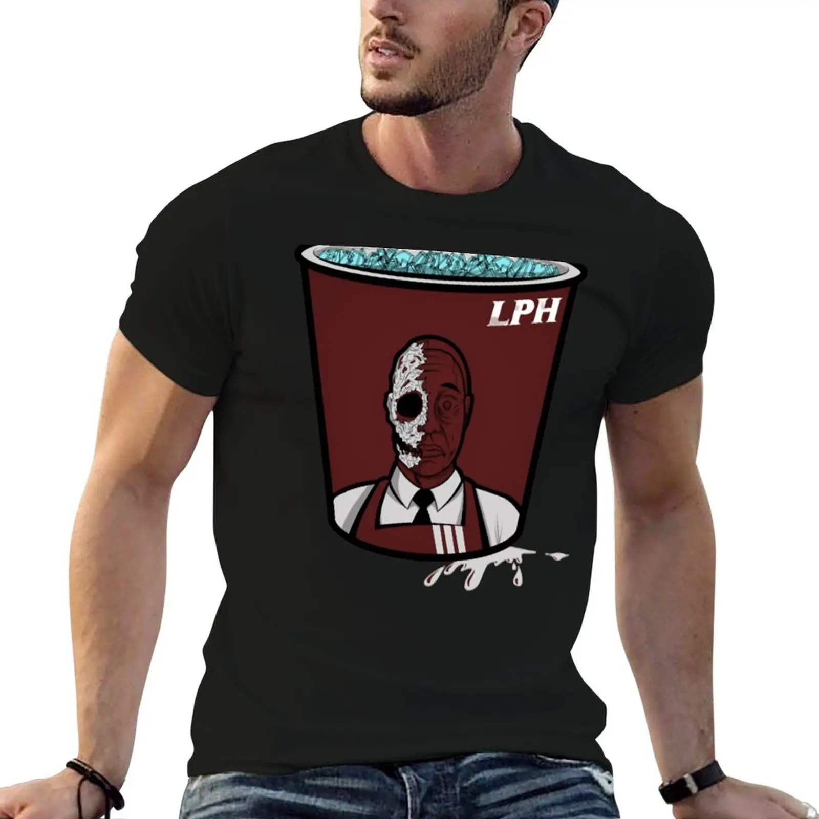 los pollos hermanos chicken - Breaking Bad Halloween Christmas T-Shirt Big Size Loose Fit Tee Shirt