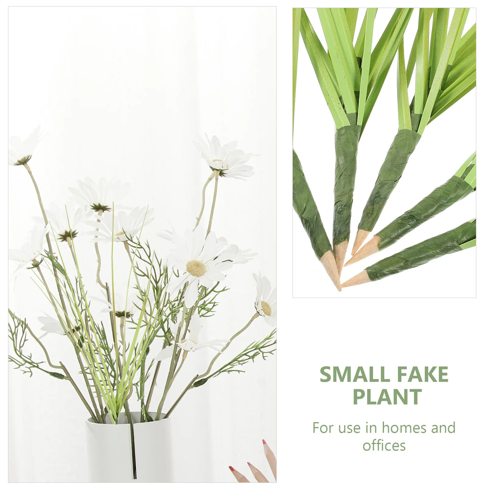 15Pcs Simulation Grass Artificial Grass Decor Realistic Fake Plants Vase Filler Home Office Garden Decoration Faux Plant Indoor