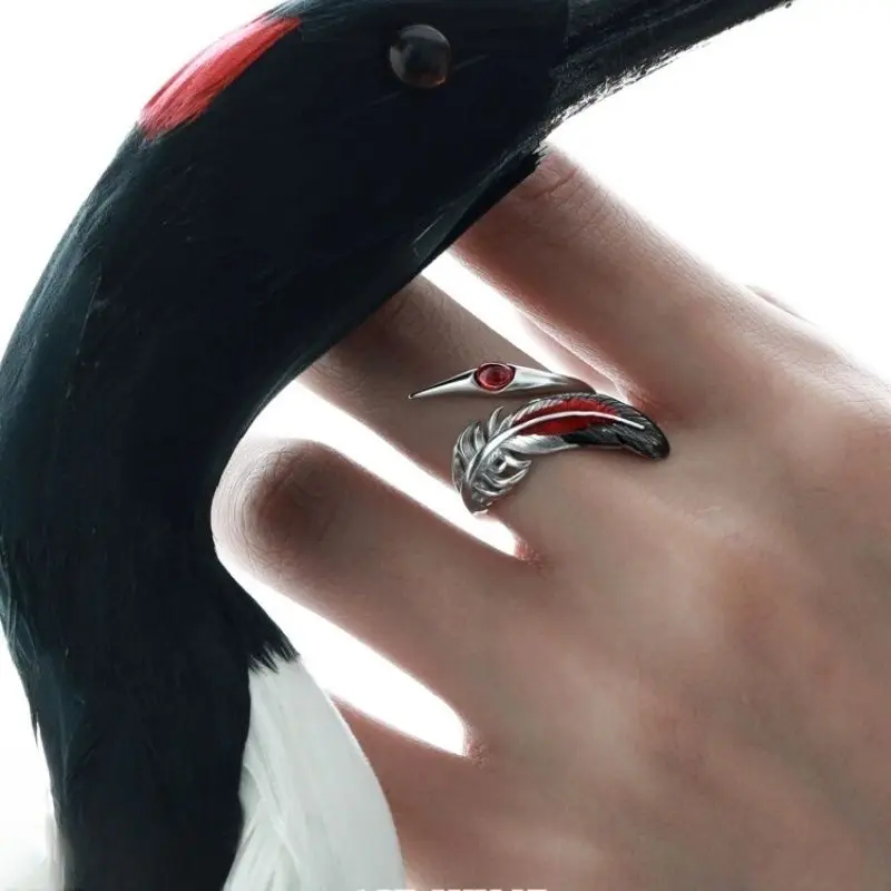 Liefde en Deepspace Sylus Creatieve Anime Randapparatuur Verenringen Vakantiegeschenken Persoonlijkheid Cartoon Niche Design Premium ringen