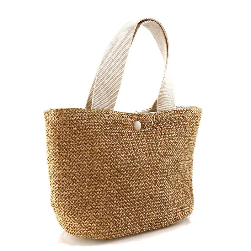 Women's Handmade Bohemian Straw Rattan Bag - Woven Summer Beach Crossbody Bag, Messenger Bucket Shoulder Handbag Sf9a9a9f326c849f29ed450d9dafca74b4