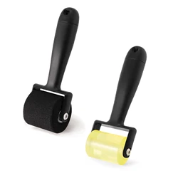 EHDIS 2/3pcs Roller Squeegee Tool Set Vinyl Car Wrapping Rubber/Sponge Wheel Scraper Vehicle Door Protection Film Installation