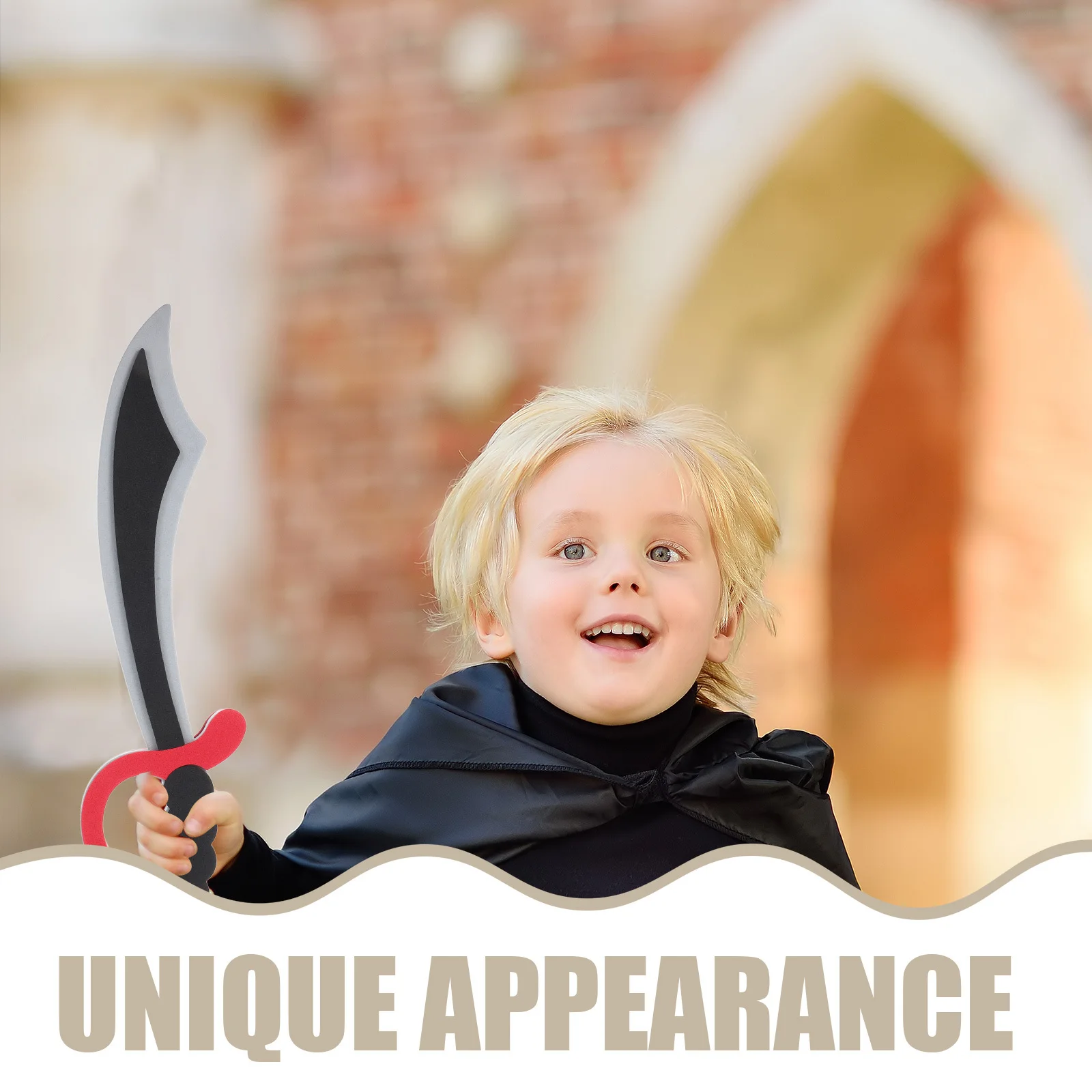 ดาบของเล่นเด็กอีวา น้ำหนักเบา นุ่ม ปลอดภัย สำหรับเล่นบทบาทสมมติ ฮาโลวีน ฝึกศิลปะการต่อสู้ ฝึกซ้อมต่อสู้ สำหรับเด็กชายและเด็กหญิง