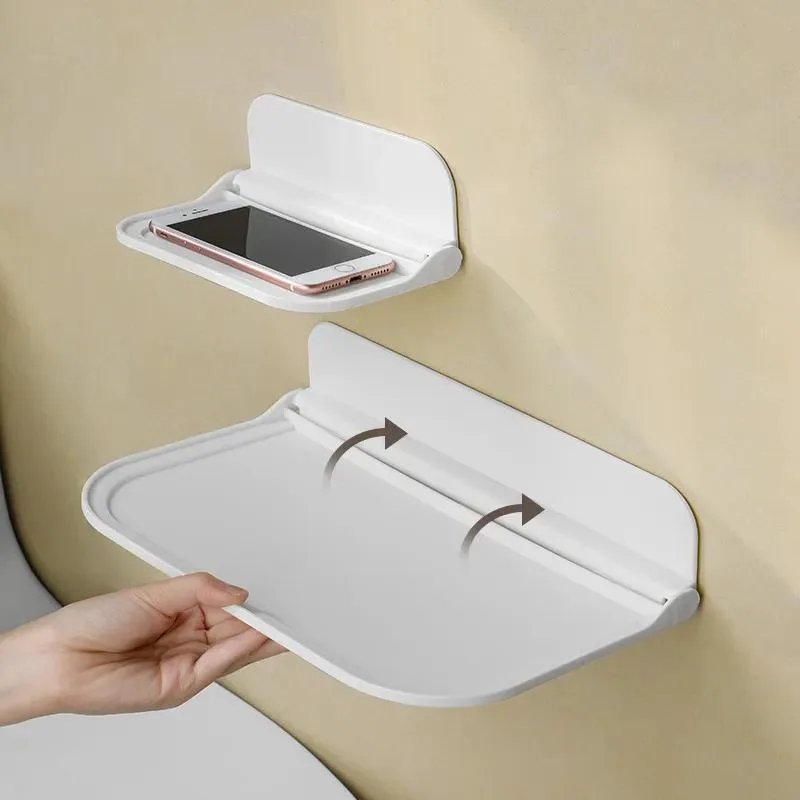 ¡Rack plegable que ahorra espacio para vehículos recreativos! Soporte de pared fácil de instalar, diseño flotante resistente, accesorio ideal para vehículos recreativos.