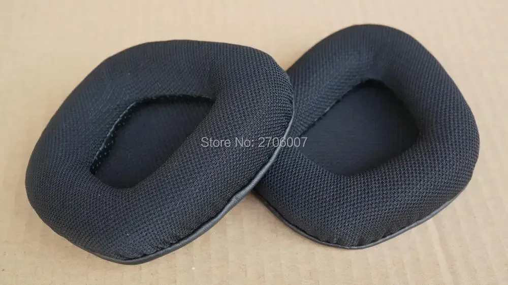 Peças de manutenção, almofada de substituição para corsair void pro rig, fone de ouvido sem fio para jogos, som não destrutivo, protetores de ouvido