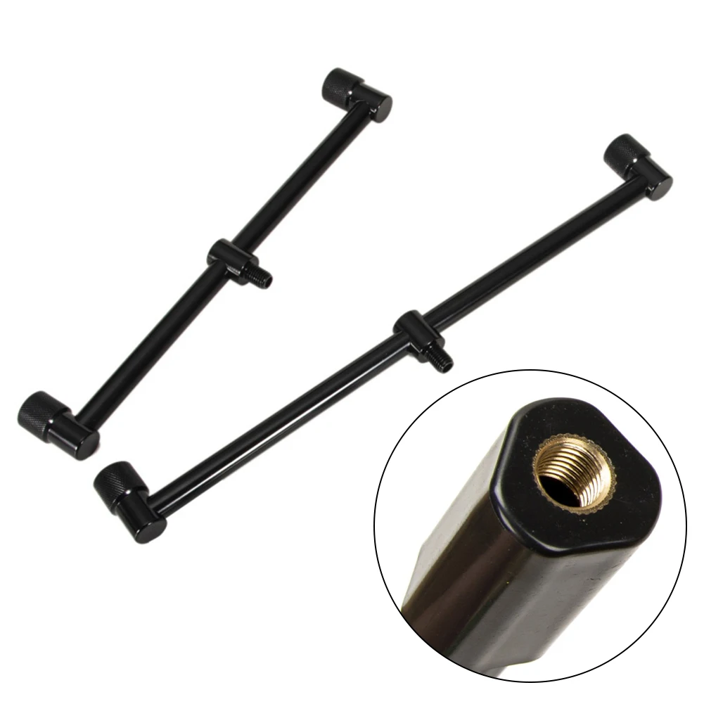 

Carp Fishing Sea Pole Holder Set With Banksticks Extendable Threads Zinc Alloy Ground Plug Bracket Fishing Tackle Accessories