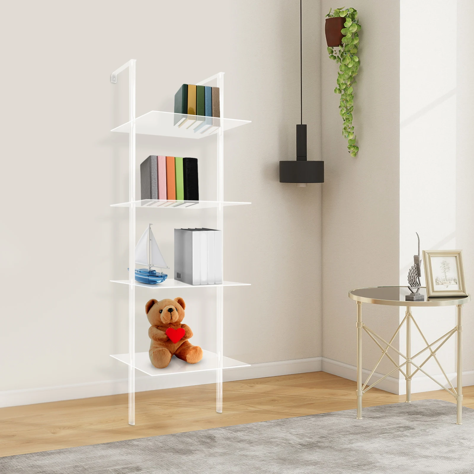 4 Katlı Şeffaf Akrilik Merdive - Home Office Shed incelemesi ve fiyatı
