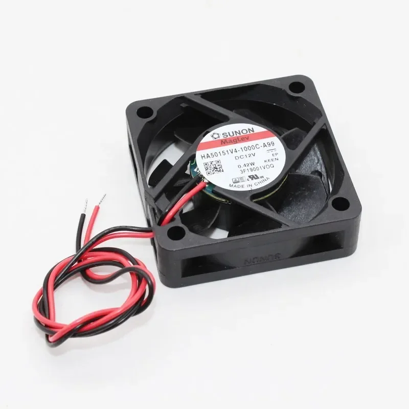 

+НОВИНКА для оригинального SUNON HA50151V4-1000C-A99 HA50151V4-1000U-A99 5015 12 В 0,42 Вт встроенный квазибесшумный маленький вентилятор 2 шт.
