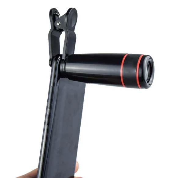 

Общий монокулярный телескоп с зумом для измерения мобильного телефона, наблюдение за 12-кратным штативом для смартфона