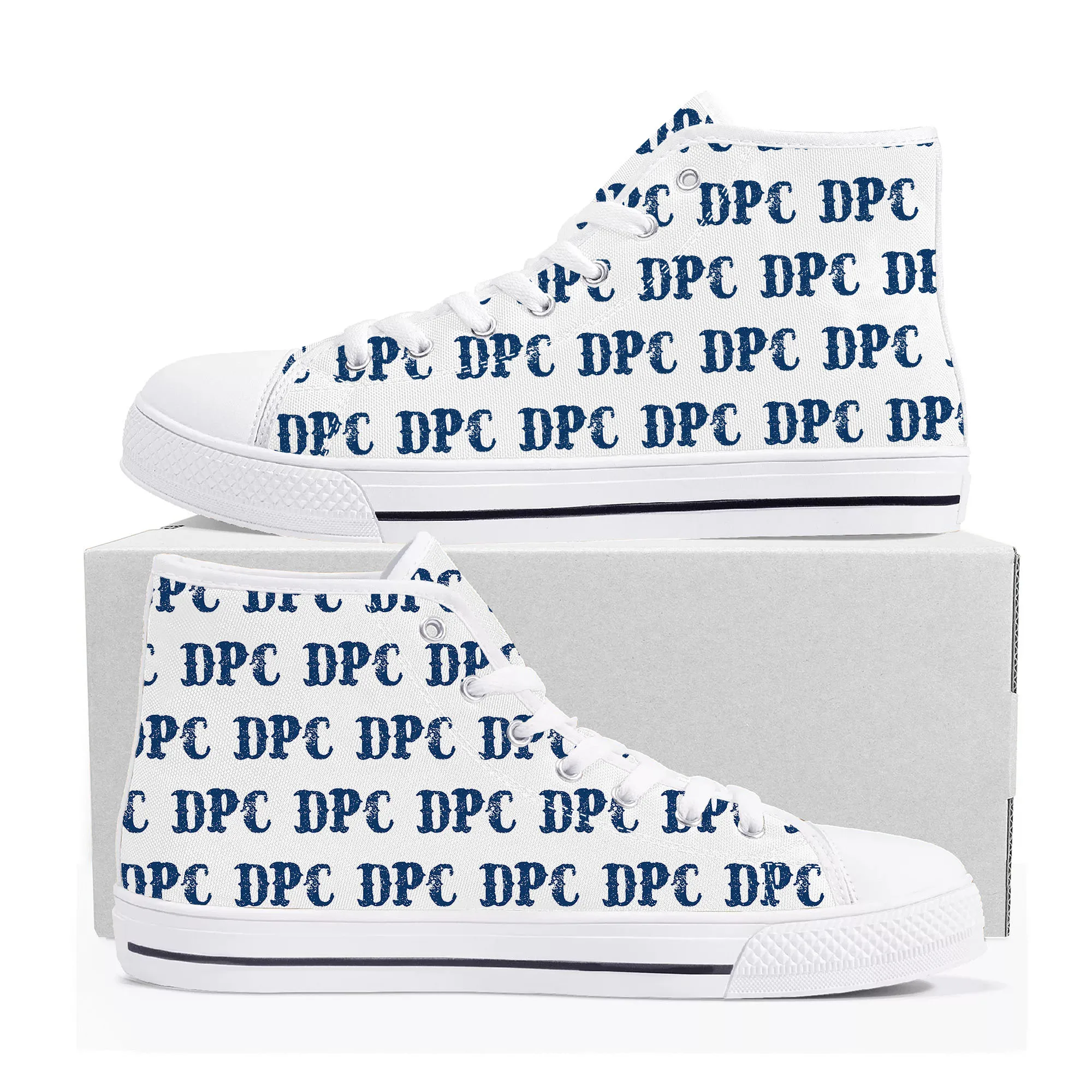 DALLAS PICKLEBALL CLUB pickleball High Top Sneakers Mens Womens Teenager Canvas High Quality Sneaker Casual Custom Made DIY Shoe