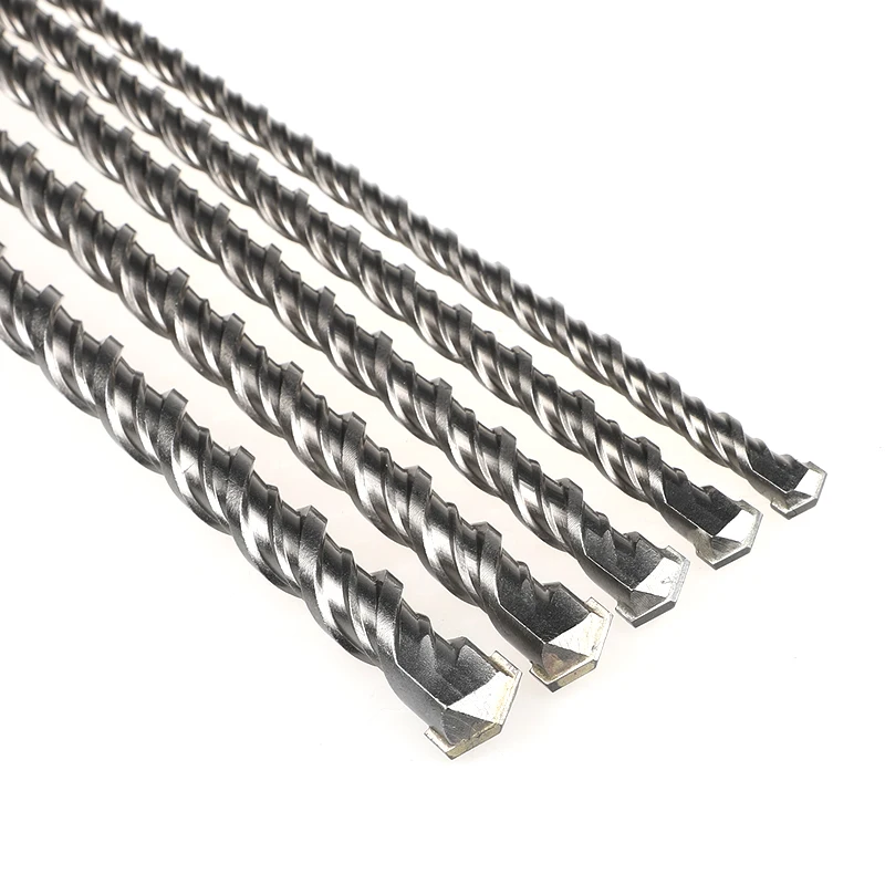 450mm SDS PLUS tungsten steel alloy concrete Hammer drill bit with round handle 10-25mm Wall Brick Block Electric Masonry Drill