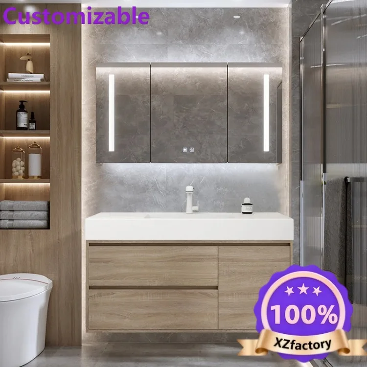Factory Direct 2026 Mobile da bagno tradizionale di vendita caldo per riporre mobili da bagno Vanity con lavelli da bagno