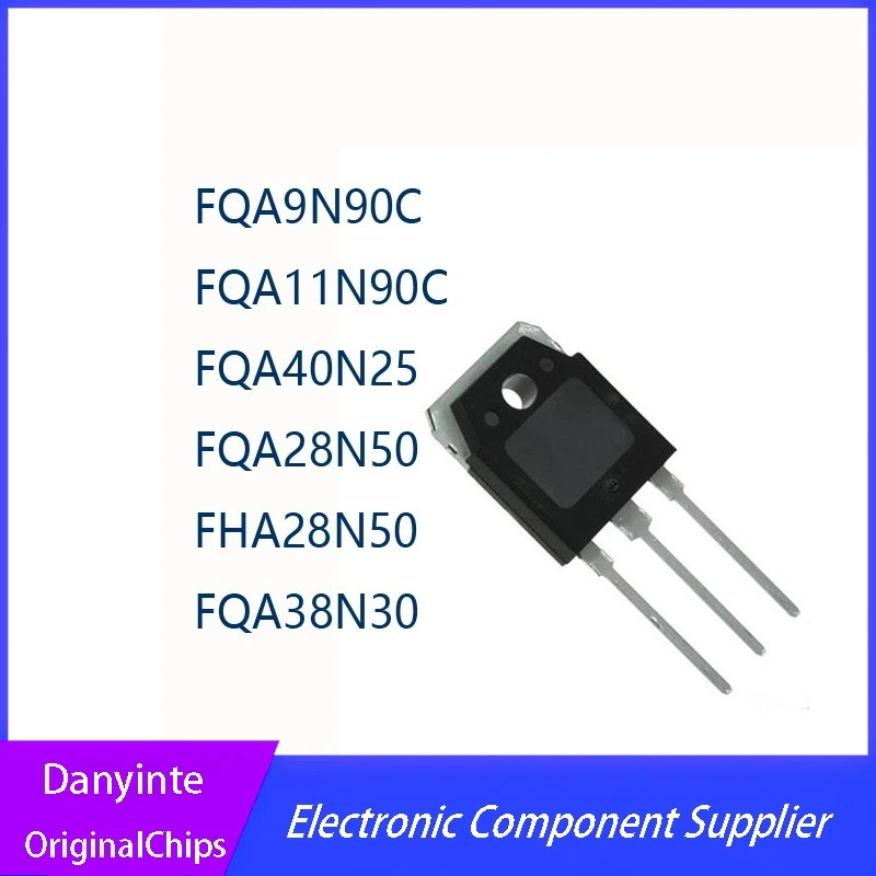 100% New 5PCS/LOT  FQA9N90C 9N90C   FQA11N90C 11N90C  FQA40N25   40N25  FQA28N50 FQA28N50F FHA28N50  FQA38N30 38N30
