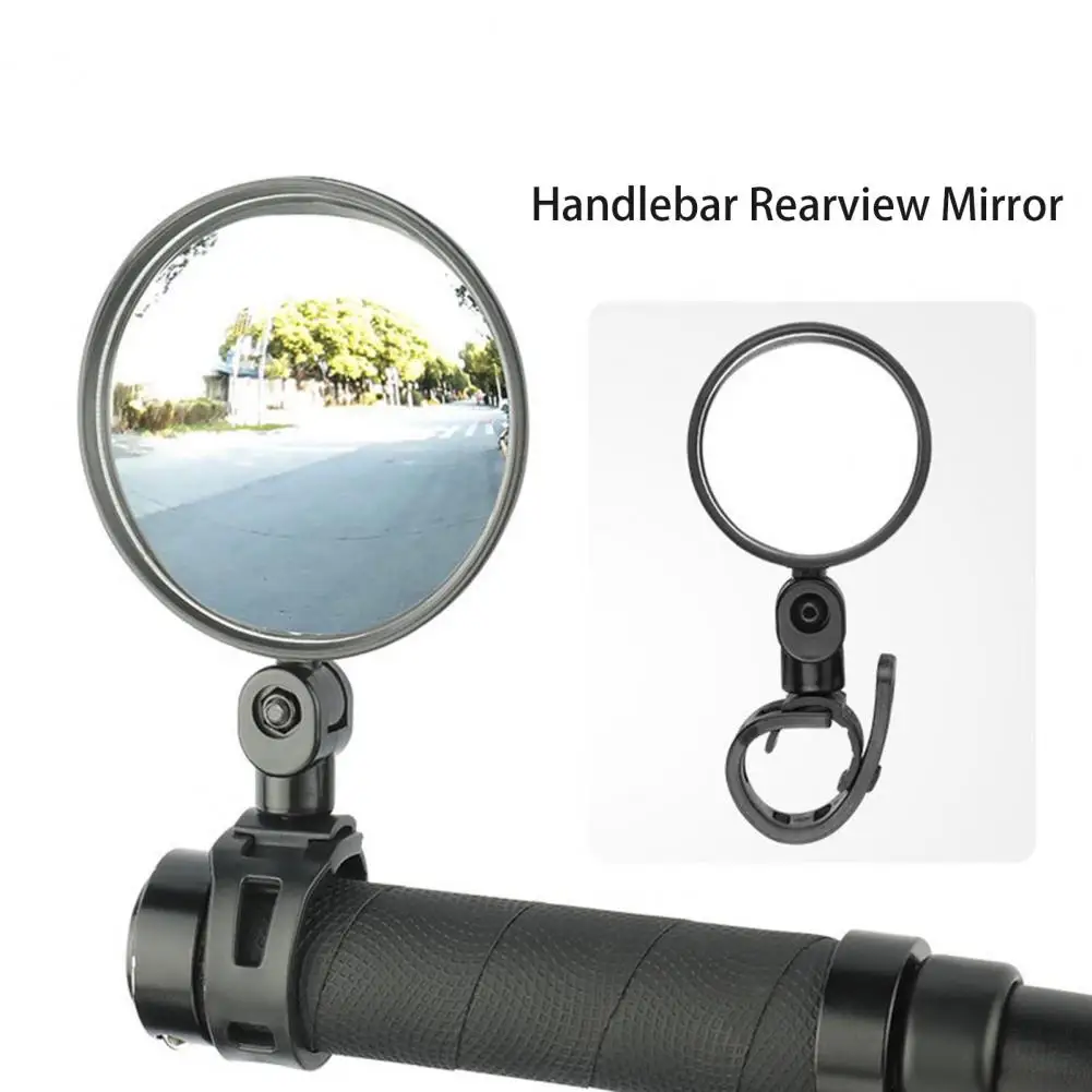 

Rearview Mirror Wide Vision Stable Bike Mirror Rotation Back Sights Acrylic 95/75/50mm Handlebar Convex Rearview Mirror