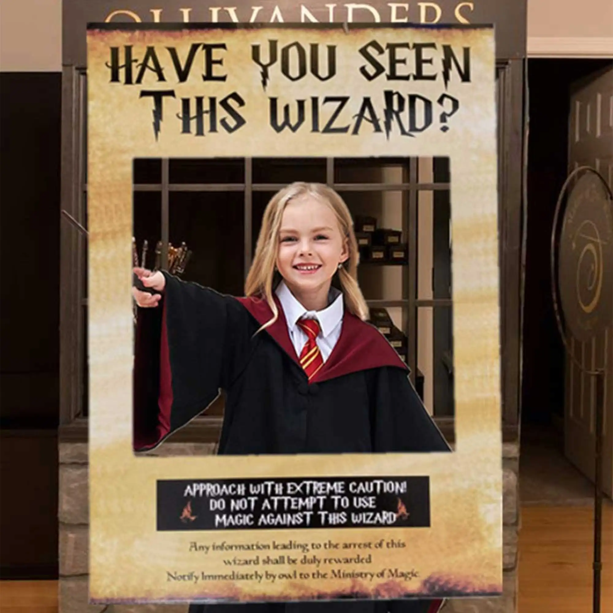 LaVenty Have You Seen This Wizard Photo Booth Prop Wizard Inspired Photo Booth Frame Wizard Birthday Party Photo Booth Props