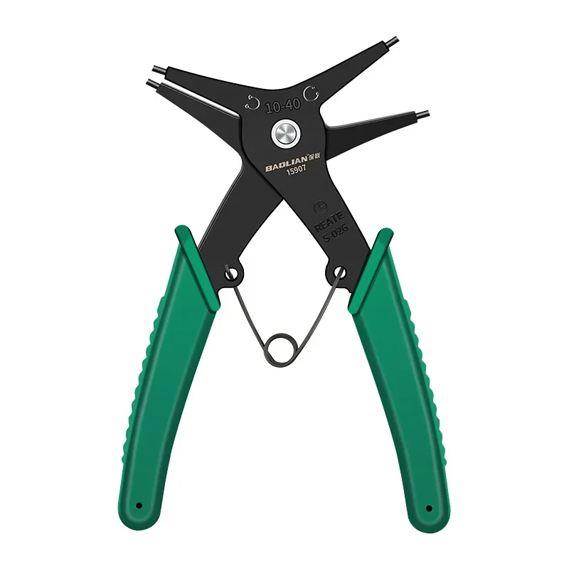 Snap Ring Plier Type Circlip Pliers Multifunctional Crimp Tool Internal External Ring Remover Retaining Circlip Pliers Hand Tool