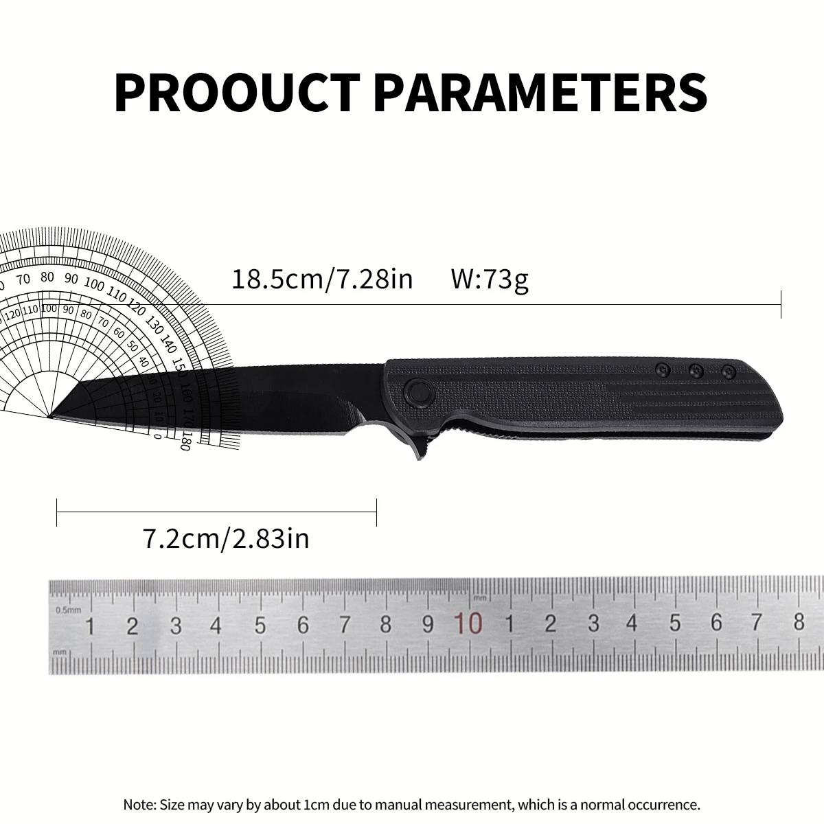 Coltello pieghevole Field Camping Style Edc, con lama in acciaio 8Cr, manico in nylon e fibra di vetro. È un strumento di sopravvivenza essenziale per escursioni, avventure e campeggio, adatto come regalo di Natale, compleanno o Natale per la festa del papà.