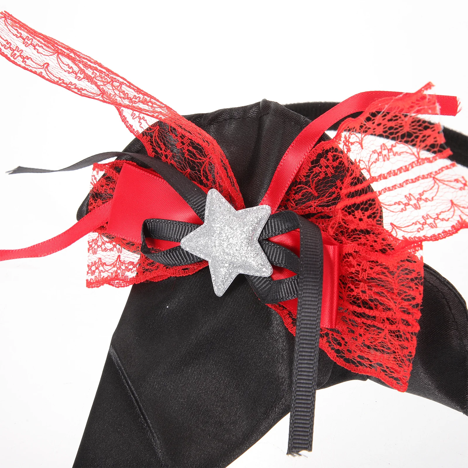 

Halloween Party Witch Hat Hairbands Set Tiny Witch Hat Halloween Cosplay Headband Comfortable Headpiece Accessory