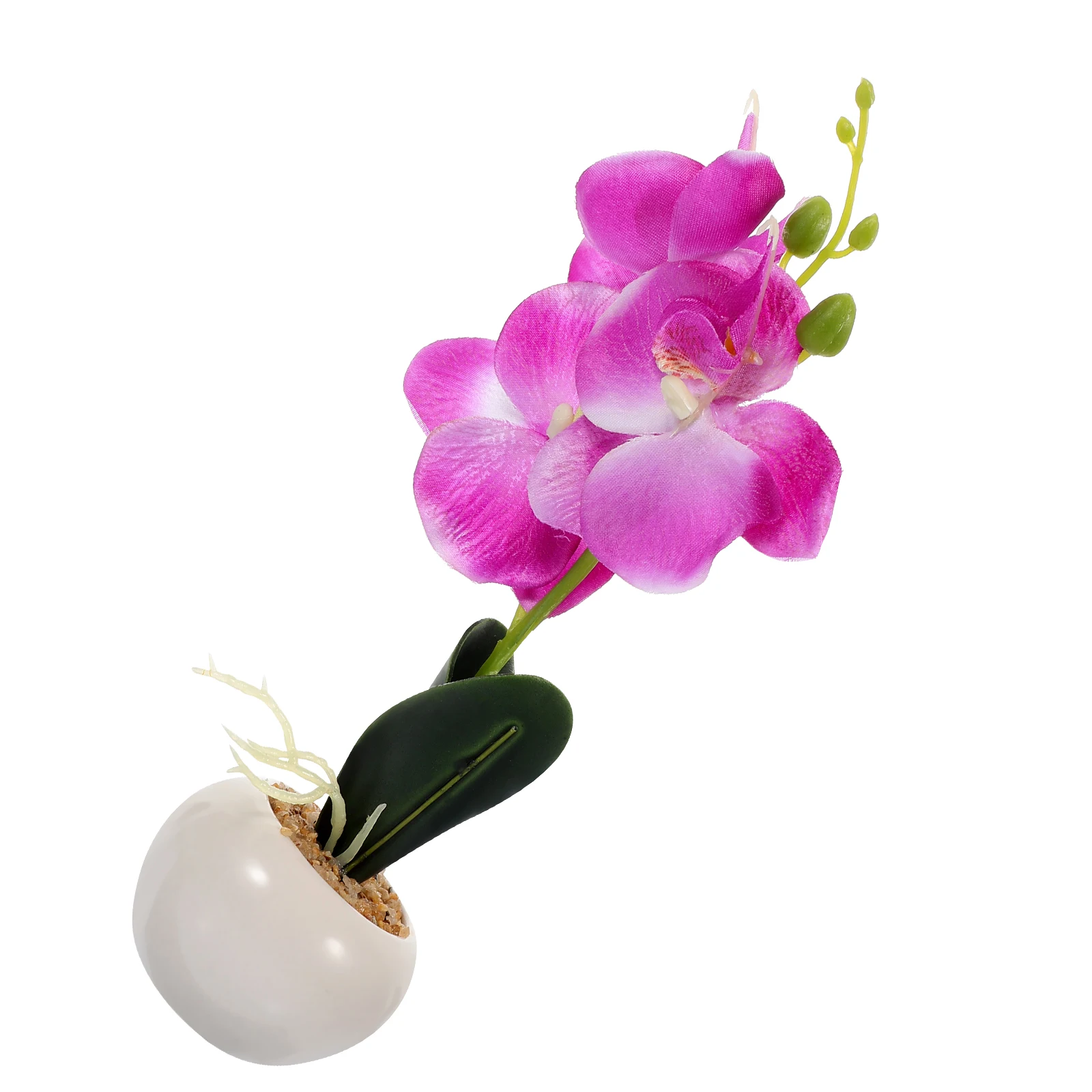 

Simulation Phalaenopsis Fake Plant Ornament Artificial Potted Plant For Home Office Decor Indoor Fake Plants In Pot