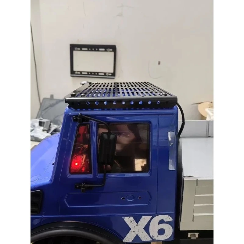 1/8 Scale CROSSRC EMO X6 XL3  RC Rock Crawler with Metal Roof Rack-Upgrade and Modification Parts-Non-Destructive Installation
