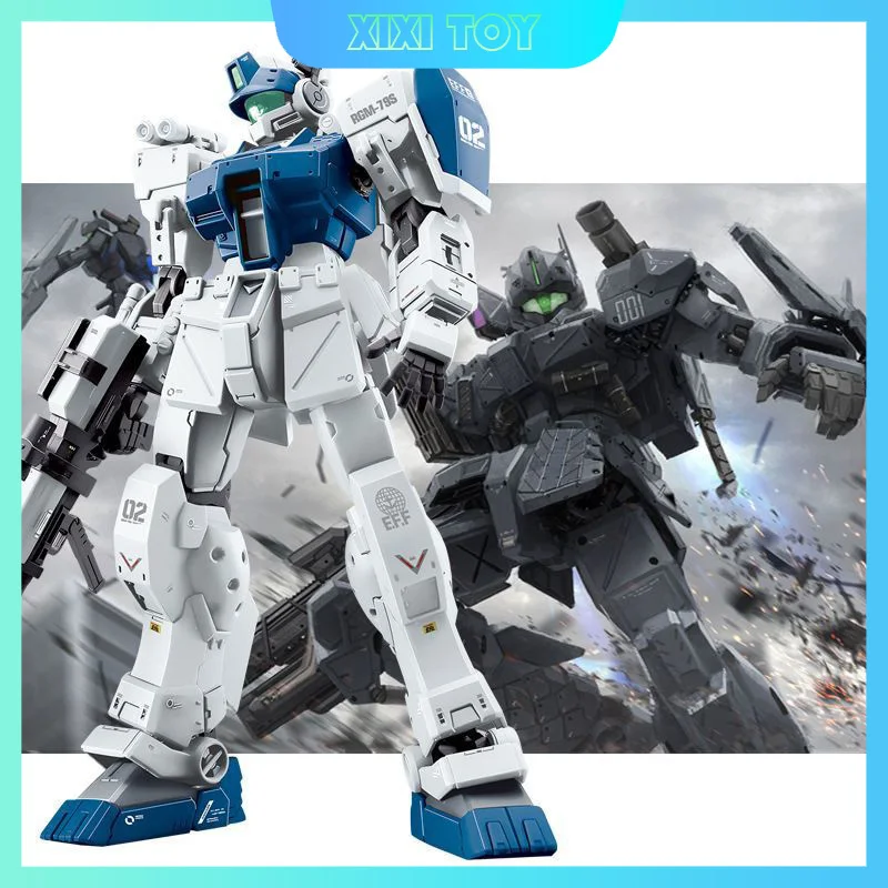 XFS HG 1/144 RGM-79 GM Spartan Pb Limited Assembled Model Kit Desert Land Warfare Snow Colors Collectible Toy Ornament Gifts