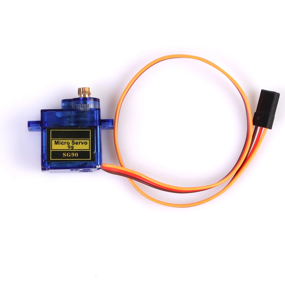 Wholesale SG90 Micro Mini Servos All metal gears 0-180° Servo for RC 250 450 Helicoper Airplane Car ship Boat Robot