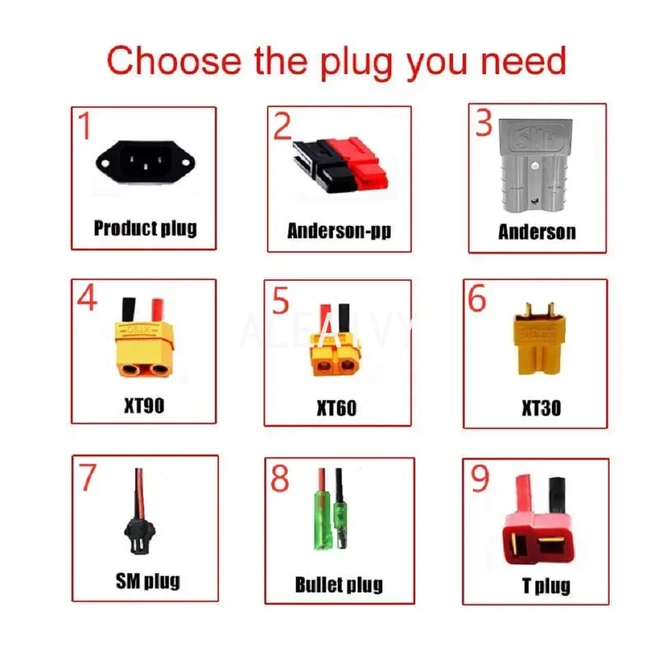 ALEVIY 48V 14Ah 20Ah 13S3P rechargeable lithium battery pack with BMS, suitable for 500W 750W 1000W electric tool batteries