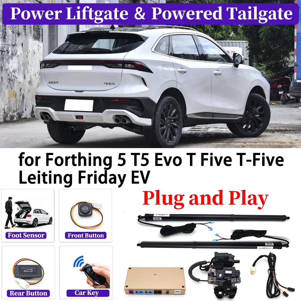 

for Forthing 5 T5 Evo T Five T-Five Leiting Friday EV OEM Car Automatic Power Liftgate Kit Smart Auto Electric Tailgate System