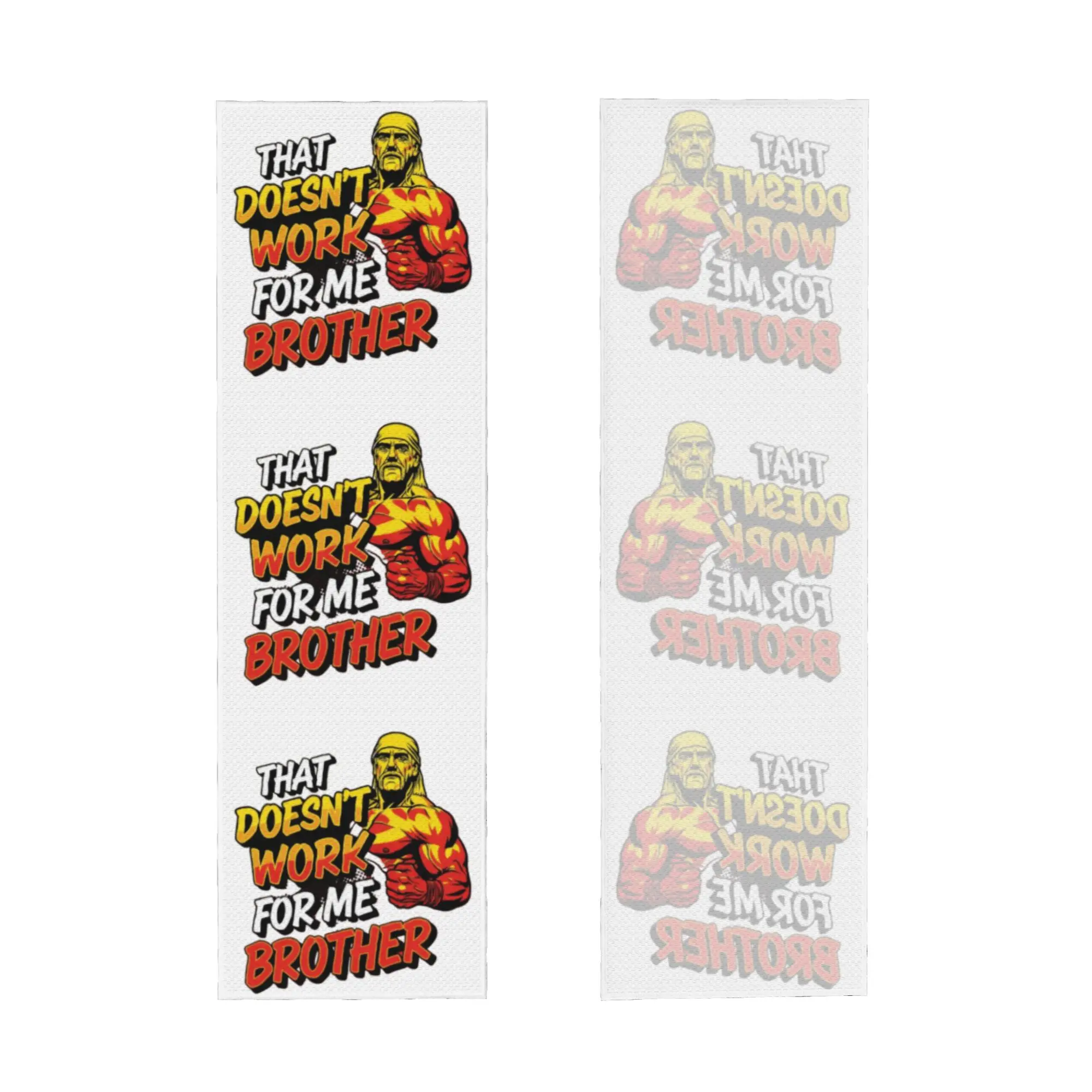 American Pro Wrestling Hulk Hogan Cold Exercise Towel  Yoga And Fitness Running Activities Travelling Swimming Camping Towels