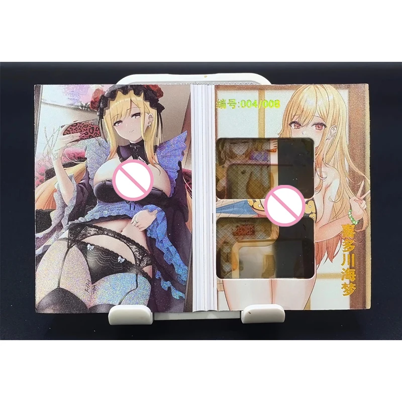 NEW Anime Goddess Story Kafka Ram Nami Kitagawa Marin DIY homemade bi-fold film card boy Toy collection Birthday Christmas gift