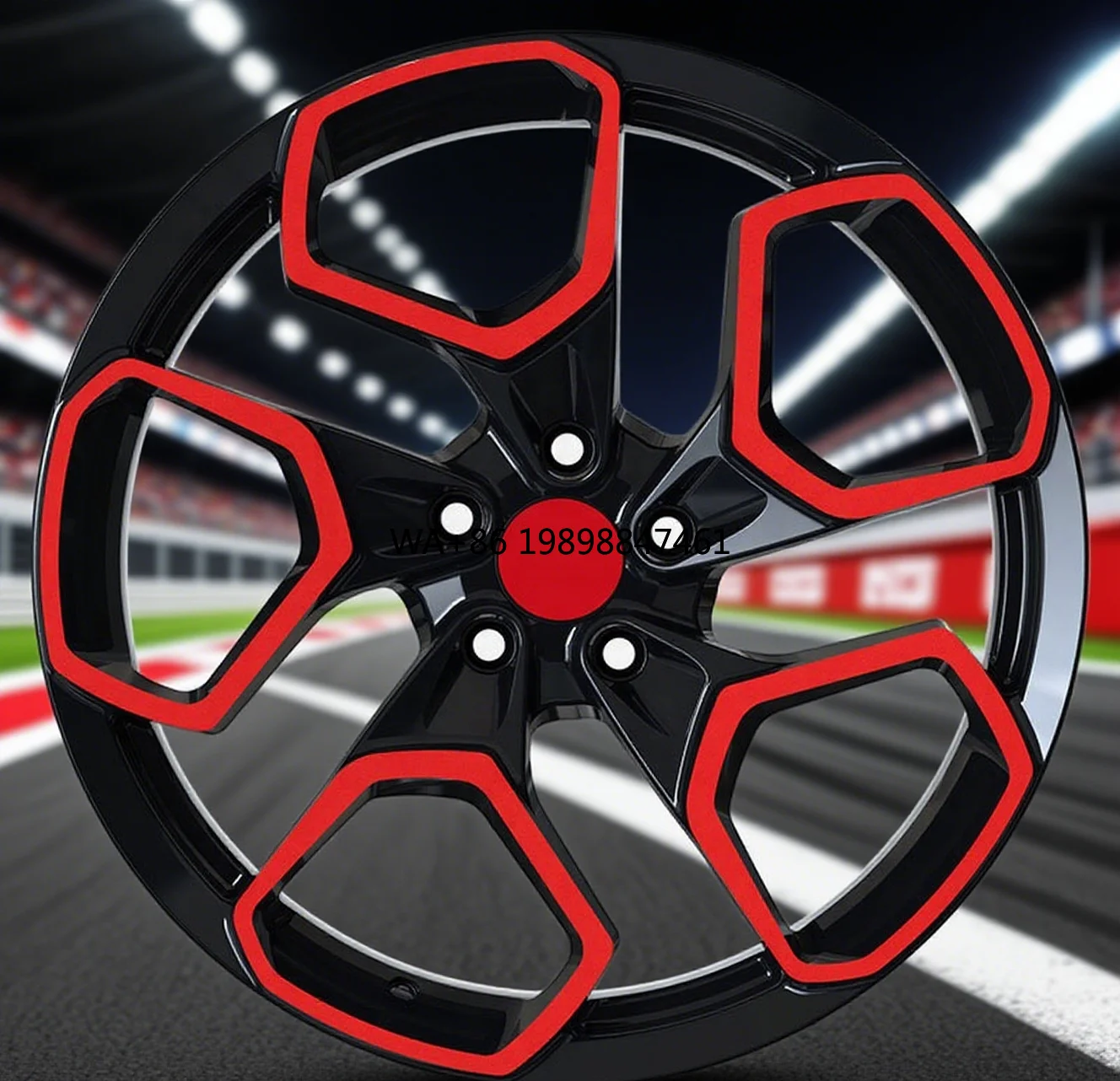 

Alloy Forged Passenger Car Wheels 17 18 19 20 22 24 Inch 5*114.3 5*112 5*127 Black and Red Rims for 350z 370z E46 F10 G20 A4 B8