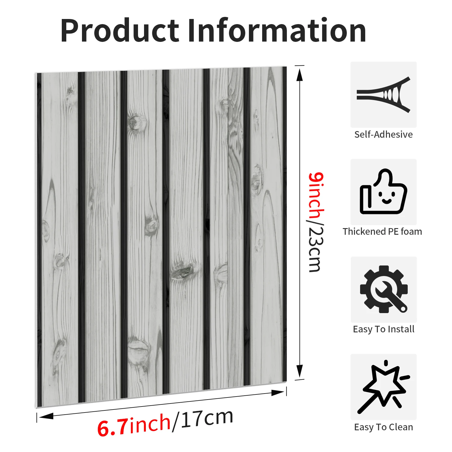 Self-adhesive tile decals, peel-and-stick tile stickers, splash-proof wall decor for kitchens and bathrooms, bedroom decor