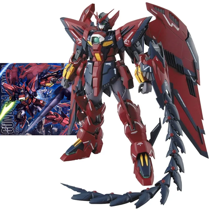 BANDAI MG 1/100 New Mobile Report Gundam Wing OZ-13MS Gundam Epyon EW Action Figure Kids Assembled Toy Gift