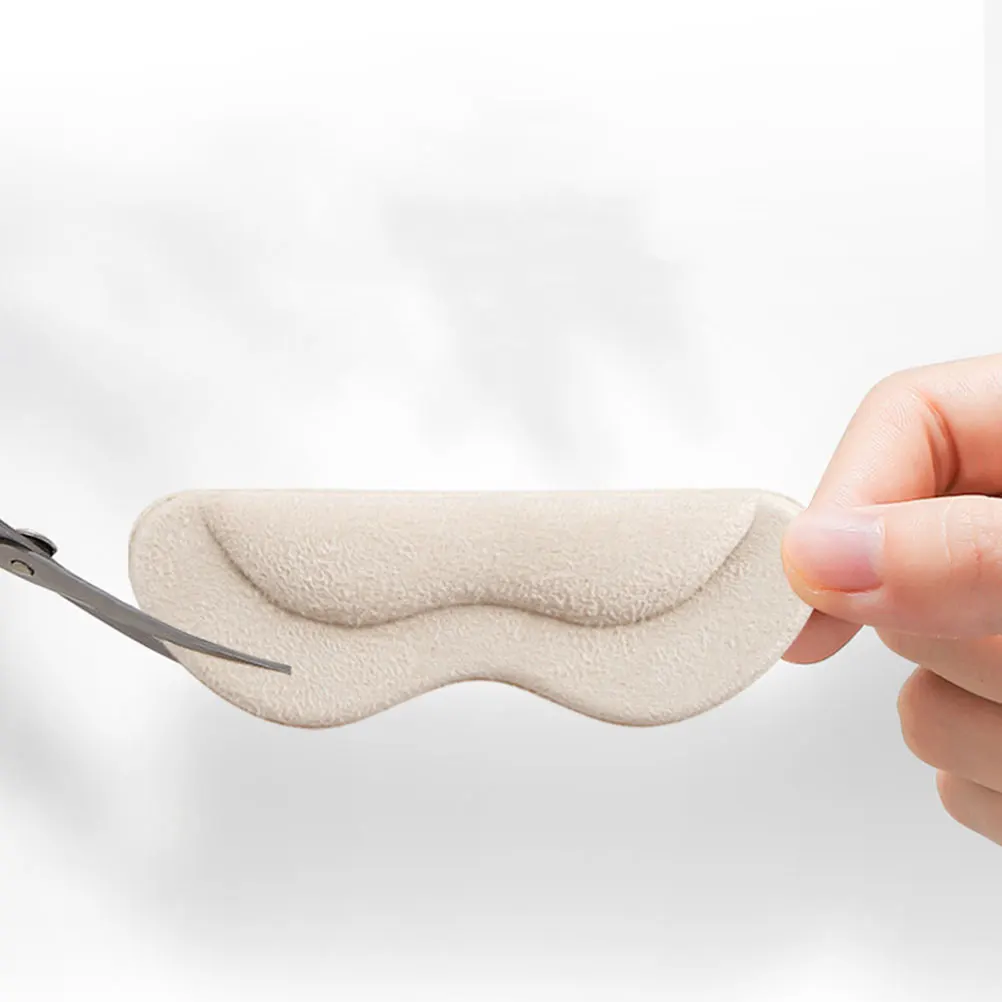 

4Pairs Thickened Heel Grips Adhesive Liners for Women Shoes Wear-Resistant Comfortable Anti-Slip Pads Heel Liner