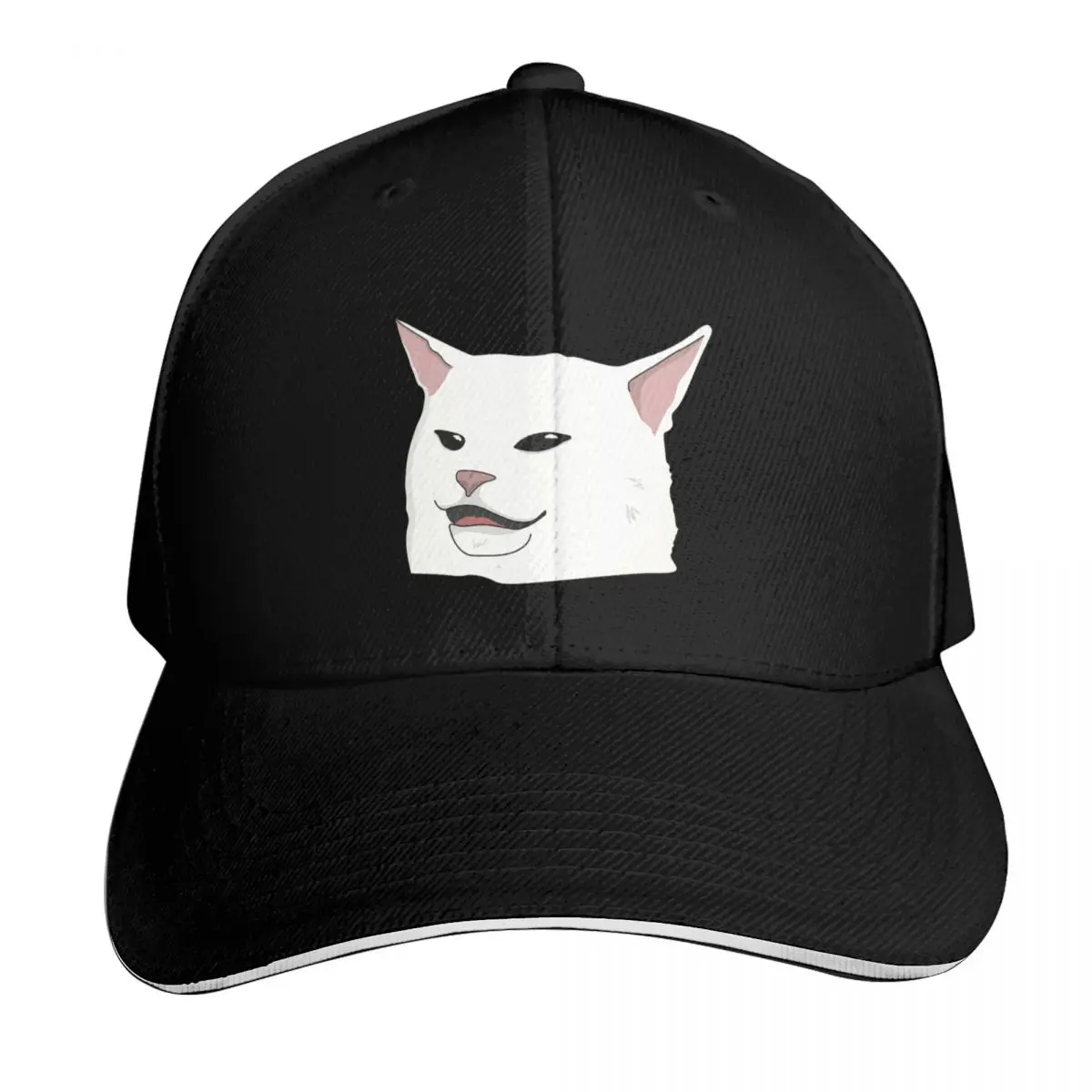 smudge the cat meme Baseball Cap foam party Hat Luxury man cap western Hat Horse Hat Women's Golf Wear Men's
