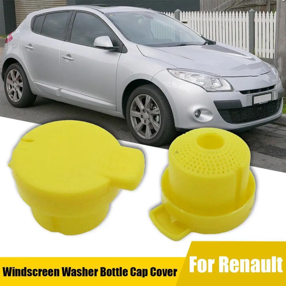 Washer Fluid Reservoir Tank Cap For Renault For Clio For M K4 2012-2018 Windshield Washer Bottle Cap Cover 289130004R 289130005R