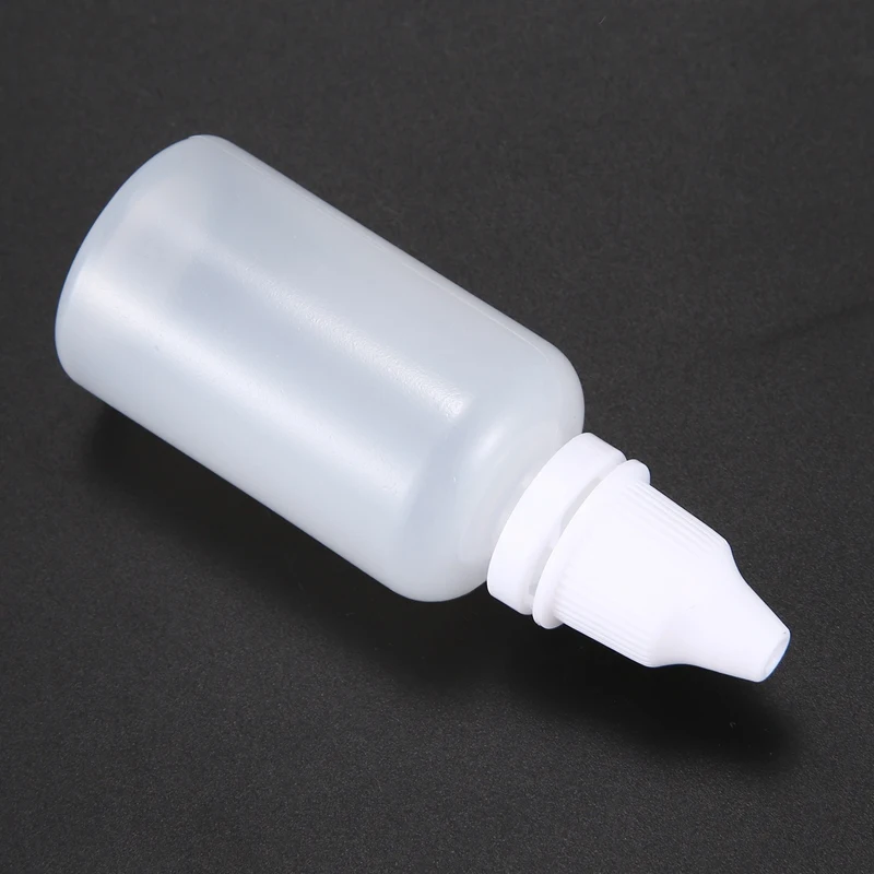 100Pcs 30Ml Empty Plastic Squeeze Bottle Eye Liquid Container Dropper