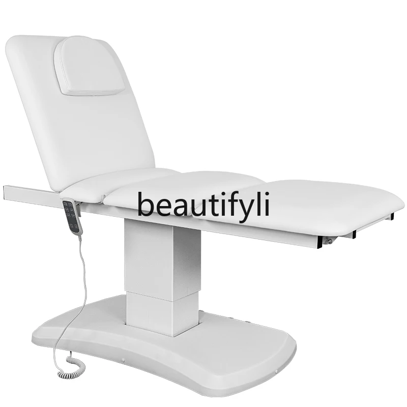 

Electric beauty bed plastic injection beauty bed upright lift tattoo embroidery bed eyelash massage beauty chair